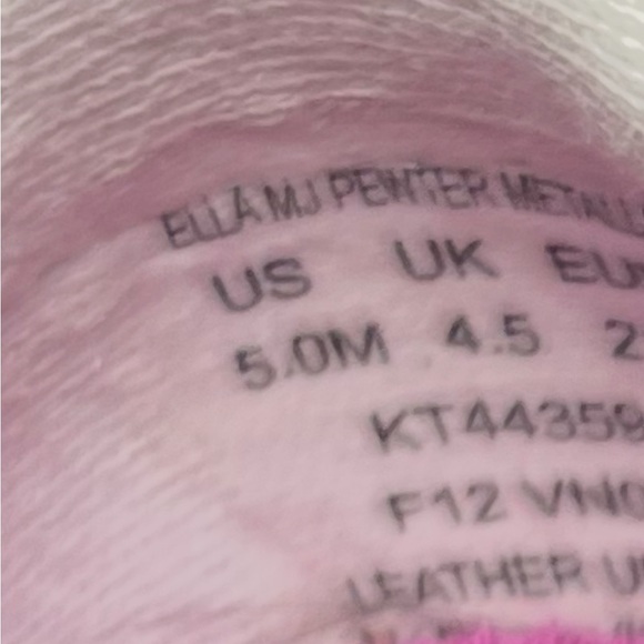 Keds Silver Pink Sneakers with Sporty Design Size 5 - Picture 8 of 8